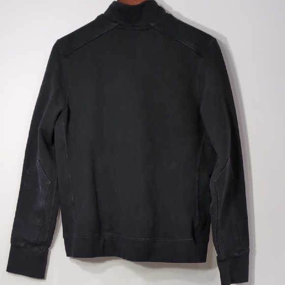 American Giant | Cotton Black Zip Up Sweater Jacket Minimalist Size XL - Picture 7 of 8